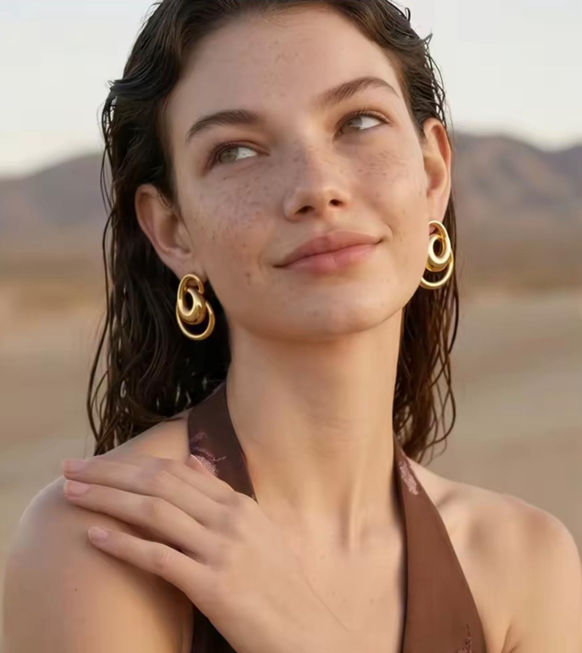 Thornie Gold Earrings
